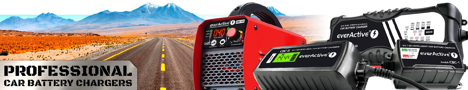 EverActive Auto nabíjačky