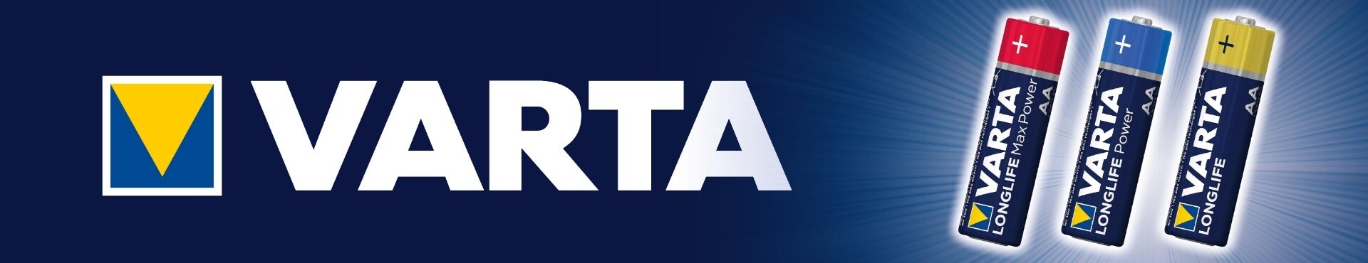 Varta alkalické batérie AA