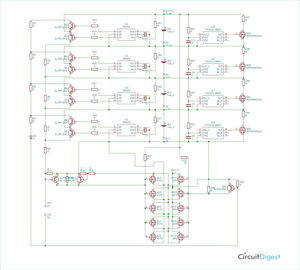 4S 40Amp BMS Circuit Diagram