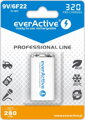 Akumulátor everActive 1x 6F22 / 9V Ni-MH 320 mAh