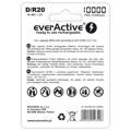 Akumulátor everActive 2x D / R20 Ni-MH 10000 mAh