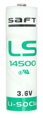 Batéria lítiová SAFT LS 14500 AA 3,6V 2600mAh Li-SOCl2