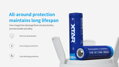 XTAR akumulátor 21700 4900 mAh s ochranou