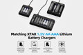 XTAR akumulátor 4x AAA 1,5V 1620 mWh 1000mAh s ochranou