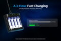 XTAR akumulátor 4x AA/R6 1,5V 2000 mAh s ochranou BOX