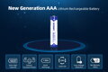 XTAR akumulátor 4x AAA 1,5V 1620 mWh 1000mAh s ochranou