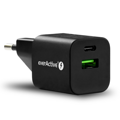 Napájací adaptér everActive SC-390QB s USB QC3.0 a USB-C PD PPS 30W