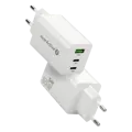 Napájací adaptér everActive SC-655Q s 2x USB-C PD PPS QC4+ 65W