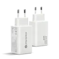 Napájací adaptér everActive SC-655Q s 2x USB-C PD PPS QC4+ 65W