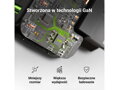 Napájací adaptér Green Cell PowerGaN 65W 2x USB-C 1x USB-A CHARGC08