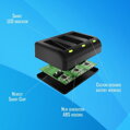 Nabíjačka trojkanálová Newell SDC-USB pre Gopro AHDBT-901 NL2490