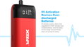 XTAR PB2S nabíjačka červená