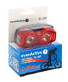 Zadné LED svetlo na bicykel everActive TL-X2