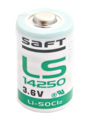 Batéria lítiová SAFT LS 14250 1/2AA 3,6V 1200mAh Li-SOCl2