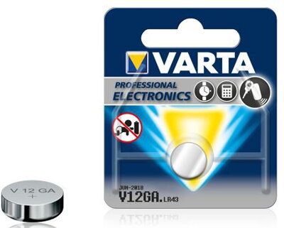 Batéria alkalická VARTA 1x G12 / LR43 1,5V