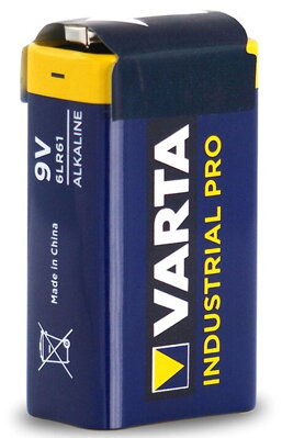 Batéria alkalická VARTA Industrial PRO 1x 9V 580 mAh 4022