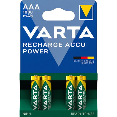 Akumulátor VARTA Recharge Accu Power 4x AAA 1000 mAh 5703