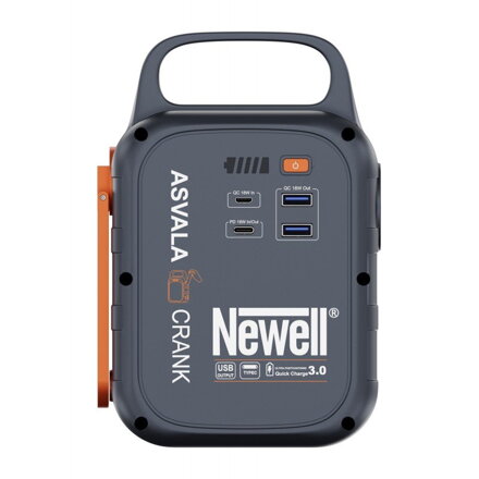 Prenosná batériová stanica Newell Asvala s kľukou 220V 22500mAh PD18W NL3675