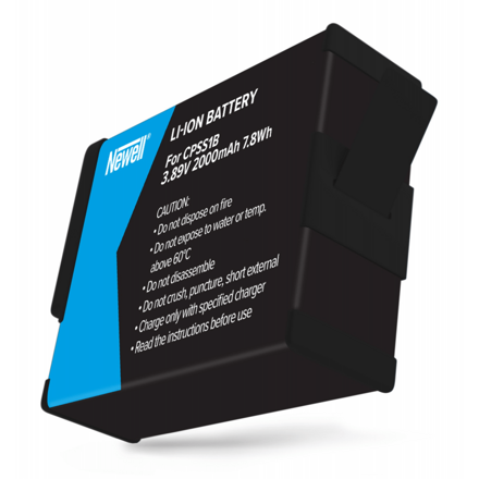 Akumulátor Newell náhrada Gopro 13 CPSS1B 2000 mAh NL4611