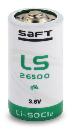 Batéria lítiová SAFT LS 26500 C 3,6V 7700mAh Li-SOCl2