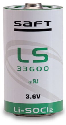 Batéria lítiová SAFT LS 33600 D 3,6V 17000mAh Li-SOCl2