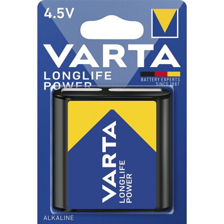 Batéria alkalická VARTA Longlife Power 1x 4,5V / 3LR12 04912