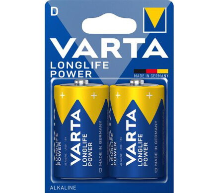 Batéria alkalická VARTA Longlife Power 2x D 16500 mAh 04920