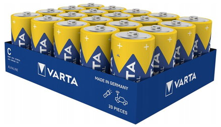 Batéria alkalická VARTA Industrial PRO 20x C 7800 mAh 4014