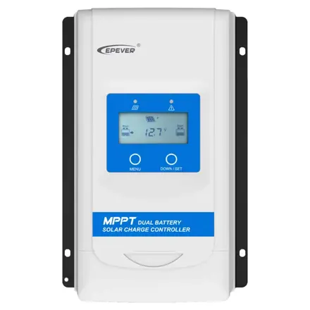 Solárny regulátor MPPT EPever 100VDC/30A DuoRacer - 12/24V