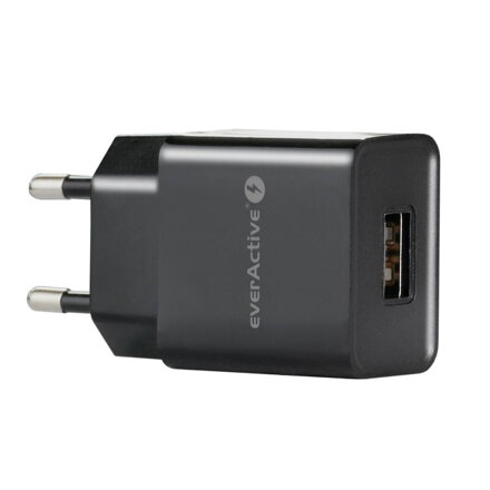 Napájací adaptér everActive SC-100B 1xUSB 5W čierny