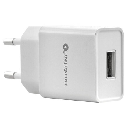 Napájací adaptér everActive SC-200 1xUSB 12W biely