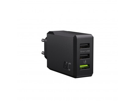 Napájací adaptér Green Cell ChargeSource 3 3xUSB 30W CHARGC03