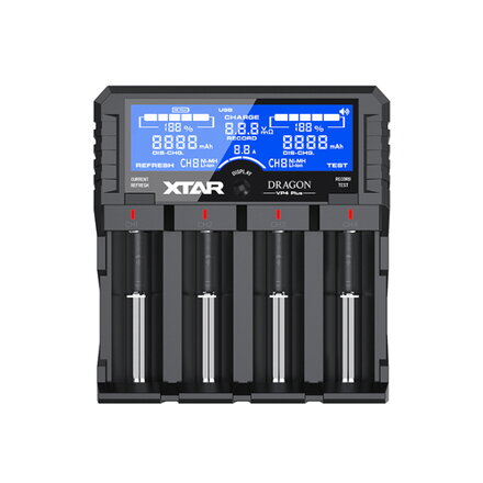 XTAR VP4 Plus DRAGON nabíjačka