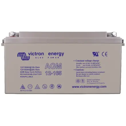 Solárna batéria Victron Energy AGM Deep Cycle 12V 165Ah BAT412151084
