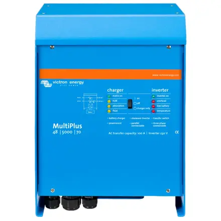 Menič/nabíjač Victron Energy MultiPlus 48V/5000VA/70A-100A PMP485021010