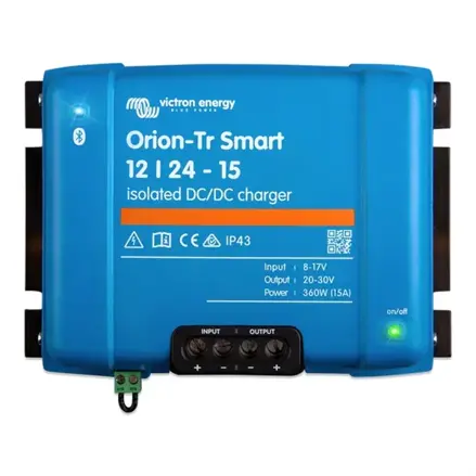 Nabíjačka DC-DC Orion-Tr Smart 12/24-15A (360W) izolovaná ORI122436120
