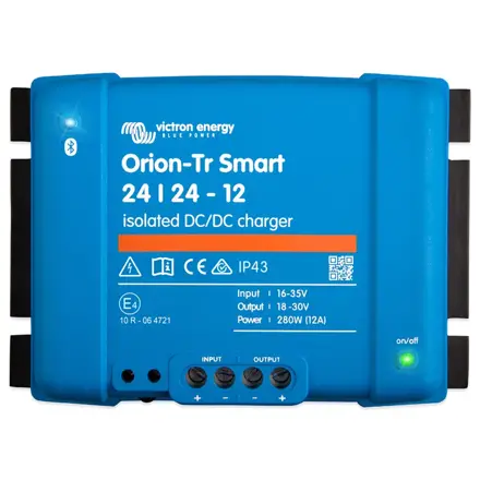 Nabíjačka DC-DC Orion-Tr Smart 24/24-12A (280W) izolovaná ORI242428120