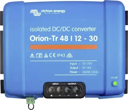 Nabíjačka DC-DC Orion-Tr Smart 48/12-30A (360W) izolovaná ORI481238120