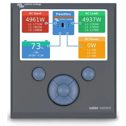 Farebný kontrolný panel Victron Energy GX BPP010300100R
