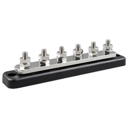 Prípojnica DC Victron Energy 250A - 6 terminály s krytom VBB125060020