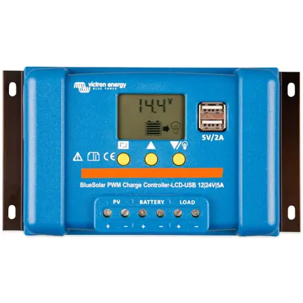 Solárny regulátor PWM Victron Energy BlueSolar-LCD&USB 5A SCC010005050