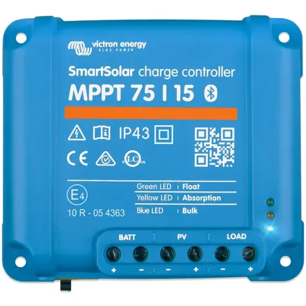Solárny regulátor MPPT Victron Energy SmartSolar 75/15 SCC075015060R