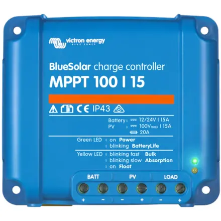 Solárny regulátor MPPT Victron Energy BlueSolar 100/15 SCC010015200R