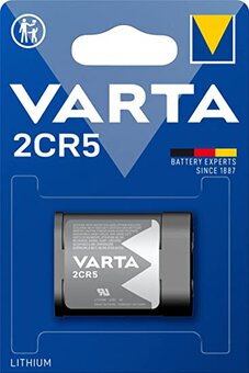 Batéria lítiová VARTA foto 1x 2CR5 DL245 6V