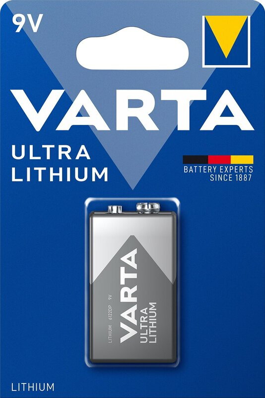 Batéria lítiová VARTA 1x CR-V9/6F22 9V TYP 6122