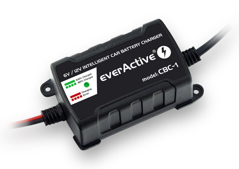 Nabíjačka everActive CBC-1v2 pre auto batérie 6V/12V