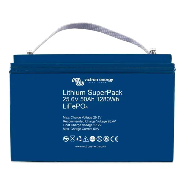 Batéria LiFePO Victron Energy 25,6V/50Ah Lithium SuperPack BAT524050705