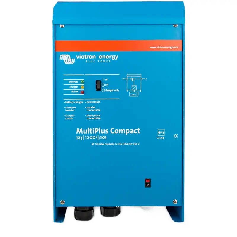 Menič/nabíjač Victron Energy MultiPlus C 12V/1200VA/50A-16A CMP122120000 Menič/nabíjač Victron Energy MultiPlus C 12V/1200VA/50A-16A CMP122120000