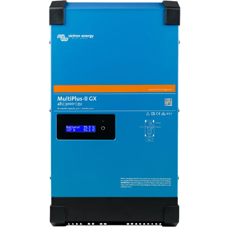 Menič/nabíjač Victron Energy MultiPlus-II GX 48V/3000VA/35A-32A PMP482306000 Menič/nabíjač Victron Energy MultiPlus-II GX 48V/3000VA/35A-32A PMP482306000