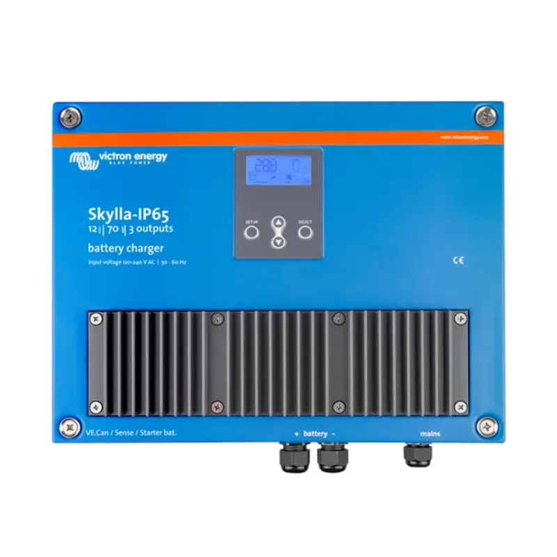 Nabíjačka batérií Victron Energy Skylla-IP65 12/70(3) 120-240V SKY012070100